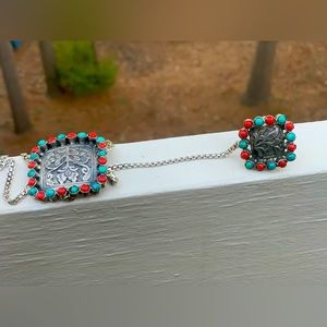 Native American ring and bracelet